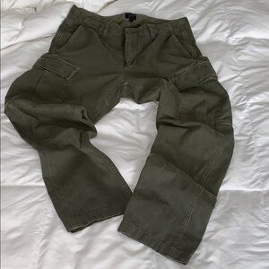 J.Crew Men's Olive Cargo Pants